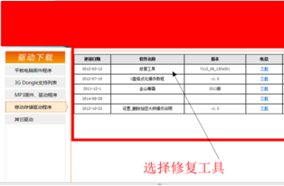 u盤(pán)修復(fù)工具