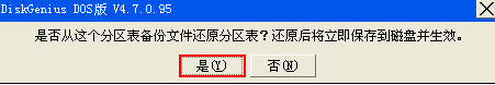 分區(qū)表修復(fù)