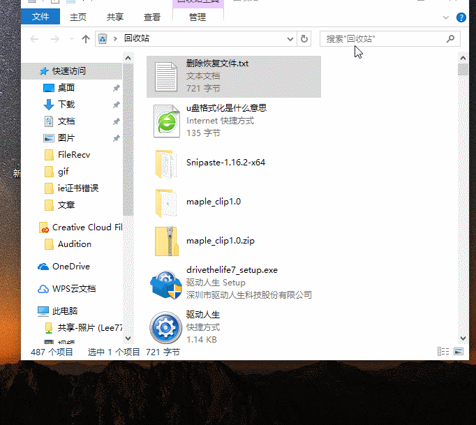 恢復(fù)誤刪文件