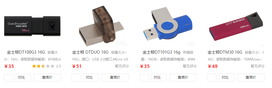 16g u盤價格