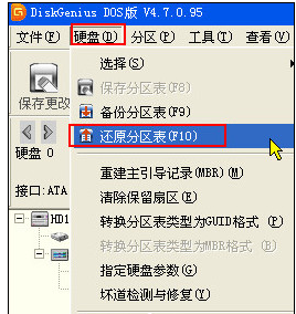 硬盤分區(qū)表