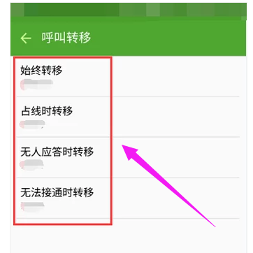呼叫轉(zhuǎn)移