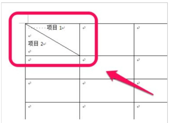 斜線